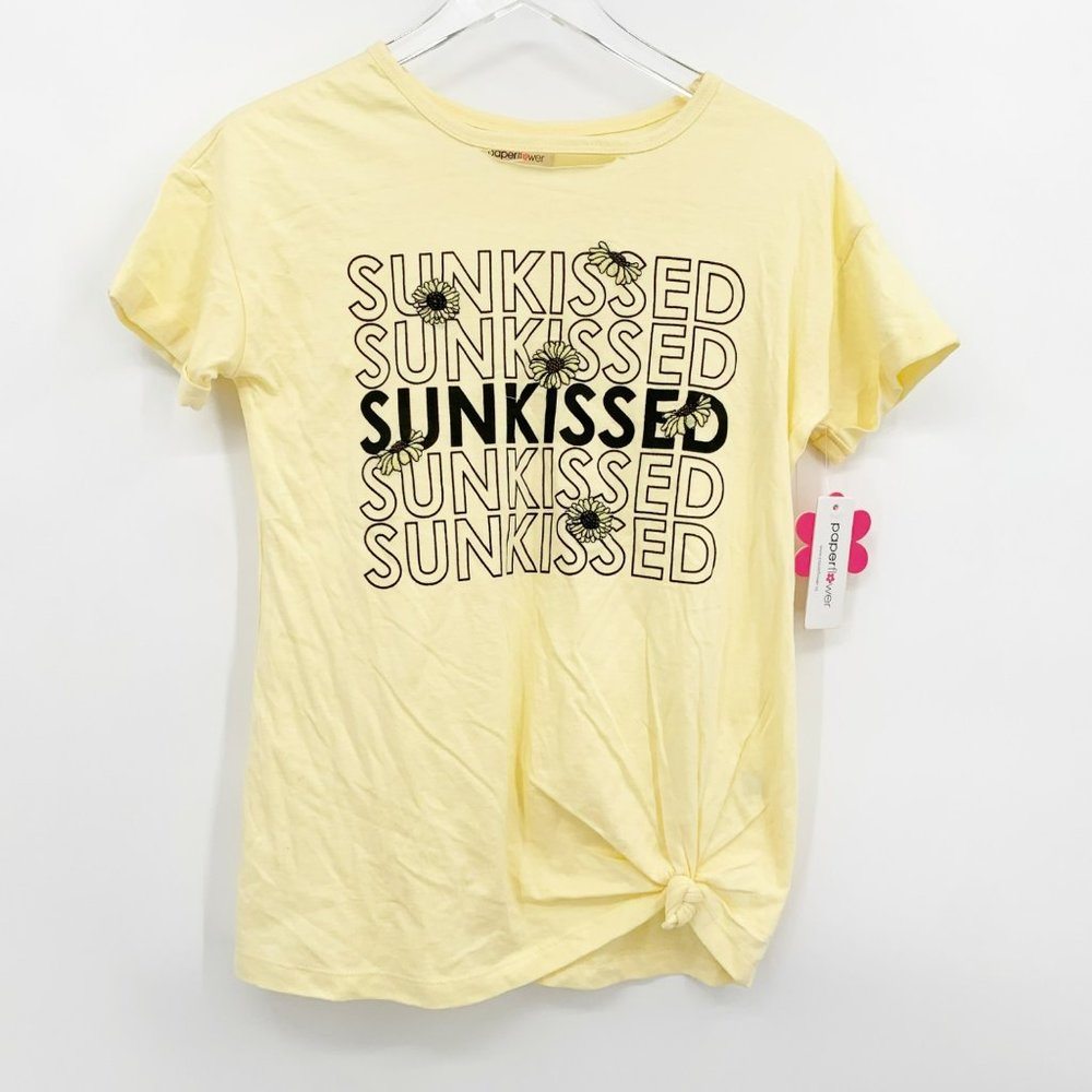 Paper Flower Girls Size M  Sunkissed Tee
